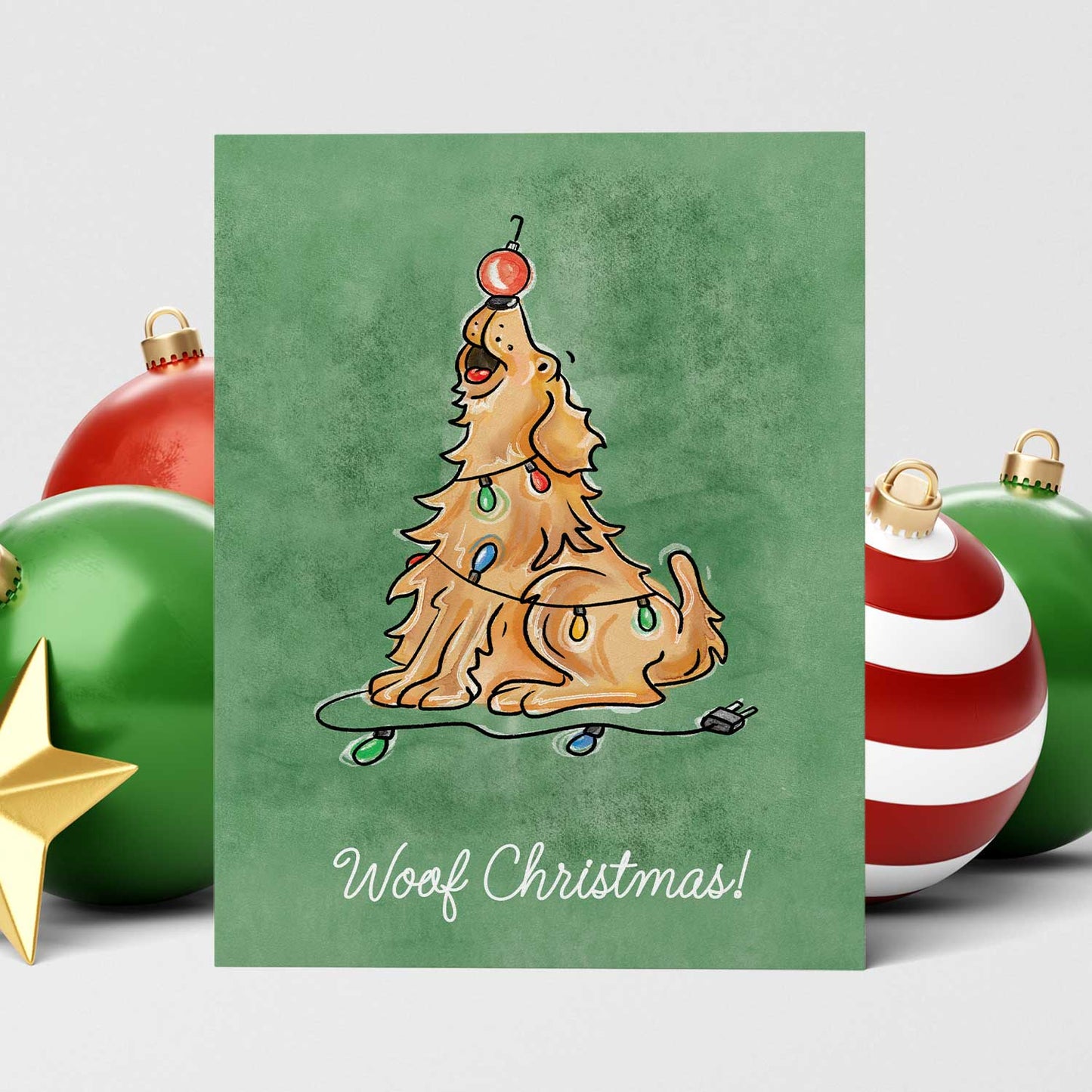 Woof Christmas Holiday Cards | 2023 Christmas Cards