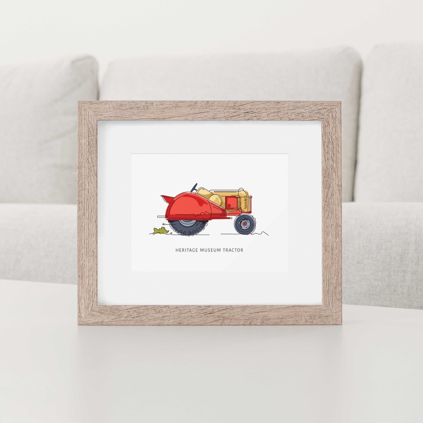 Heritage Tractor | Winter Garden Landmark Series