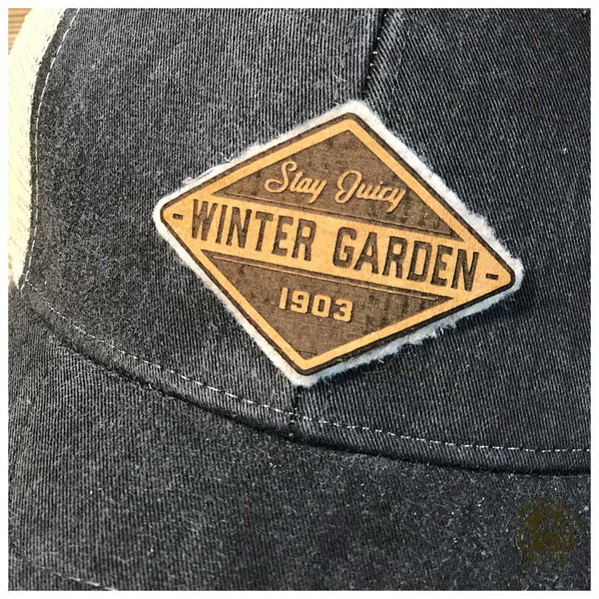 Winter Garden Diamond Trucker Hat - A. B. Newton and Company