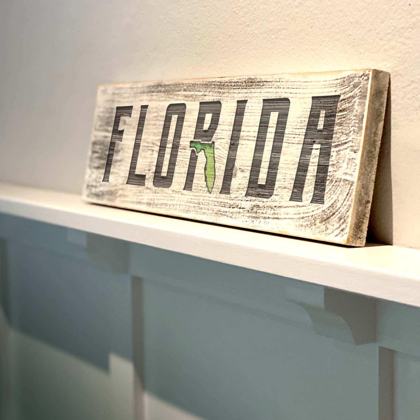 Florida - Handcrafted Artisan Wood Sign
