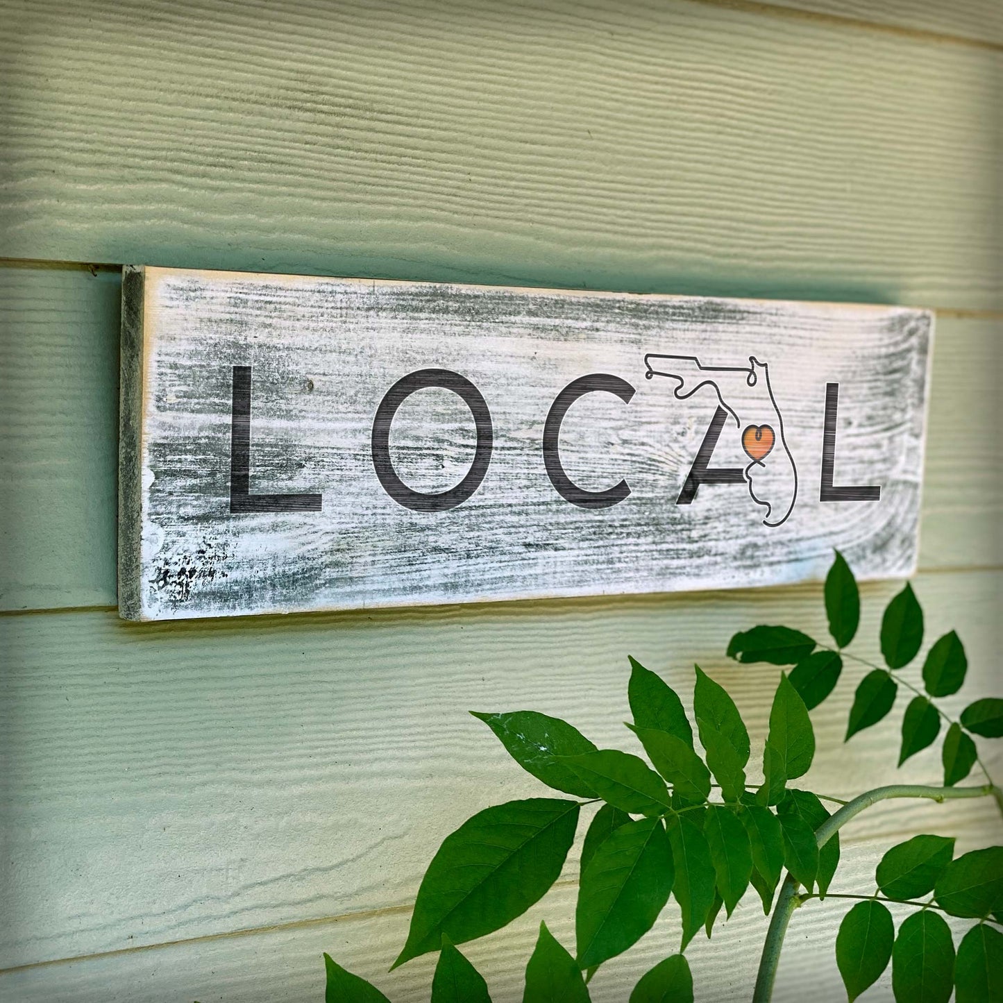 Florida Local - Handcrafted Artisan Wood Sign