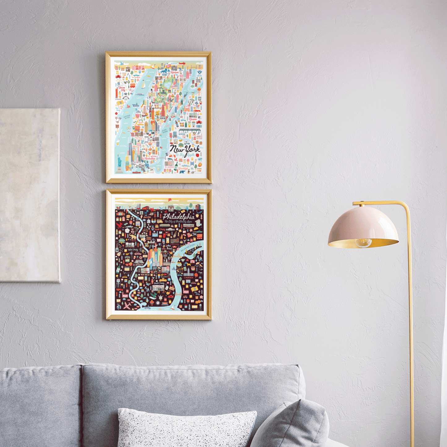 NEW YORK CITY, NY | New York | City Series Map Art Print