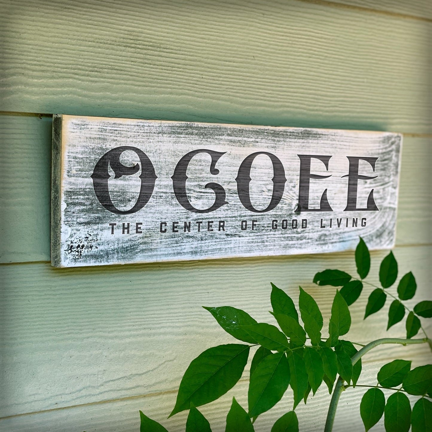 Ocoee FL - Handcrafted Artisan Wood Sign