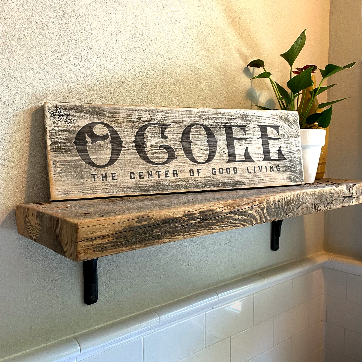 Ocoee FL - Handcrafted Artisan Wood Sign