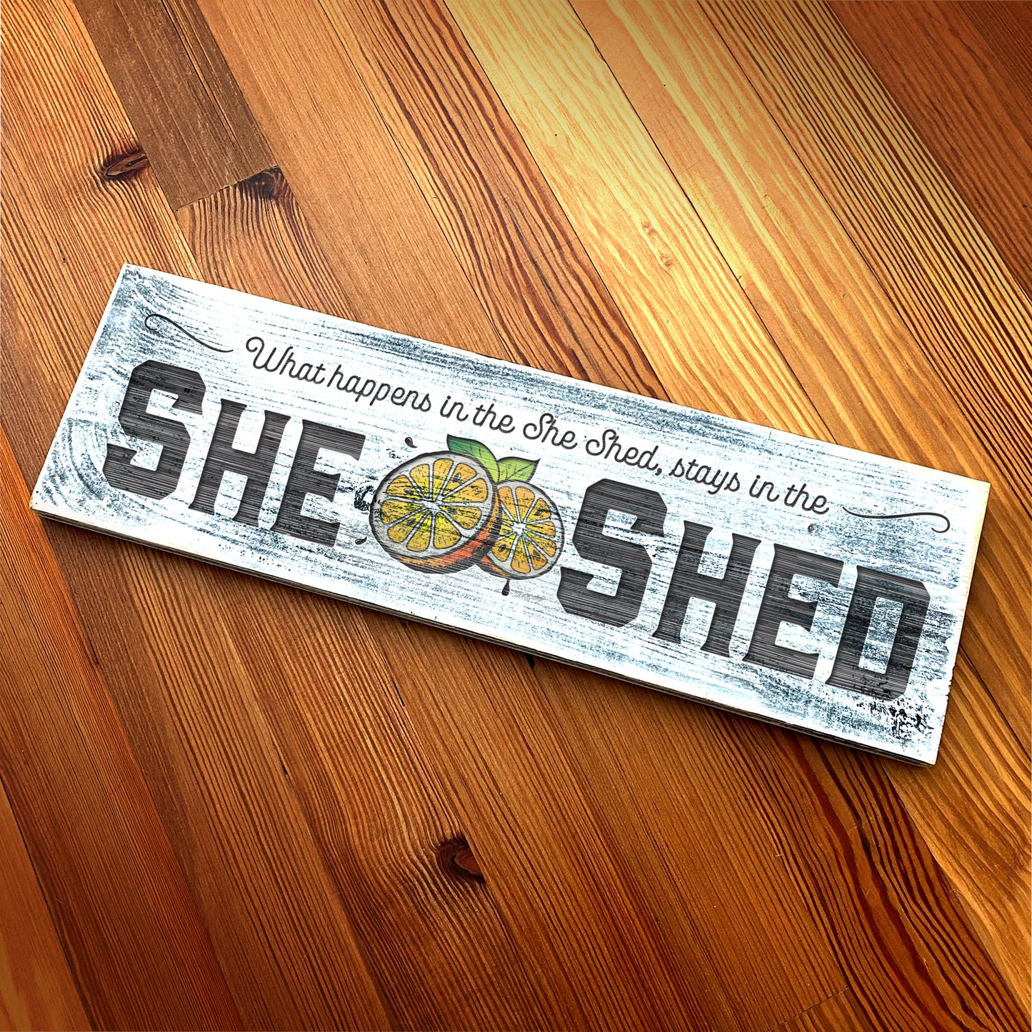 She Shed - Handcrafted Artisan Wood Sign