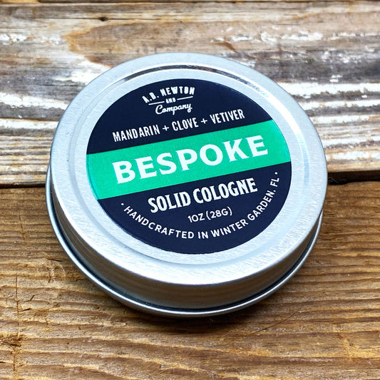 Bespoke Handcrafted All Natural Solid Cologne 1oz