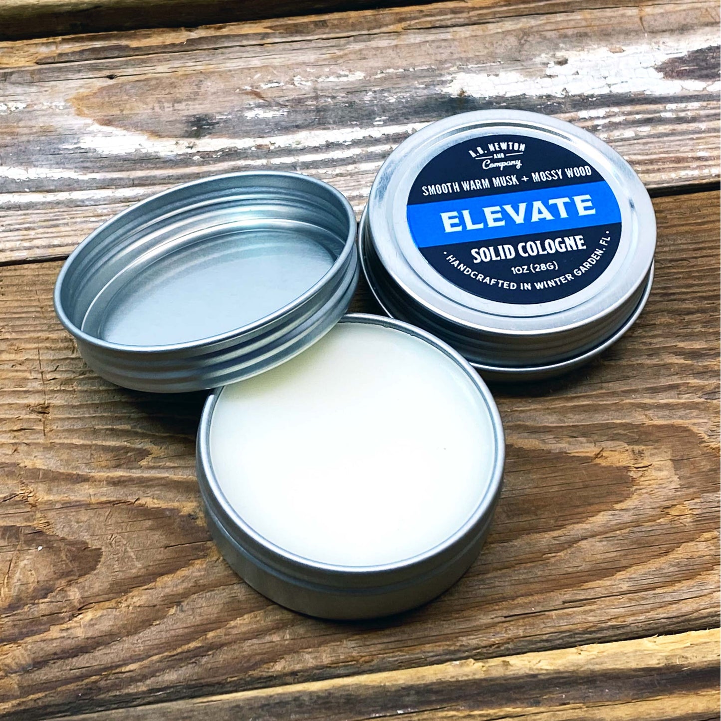 Elevate Handcrafted All Natural Solid Cologne 1oz