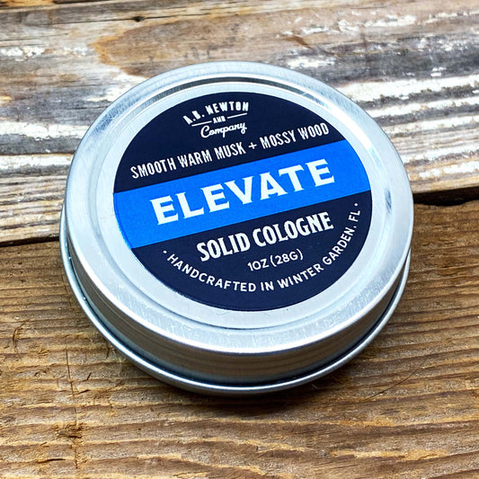 Elevate Handcrafted All Natural Solid Cologne 1oz