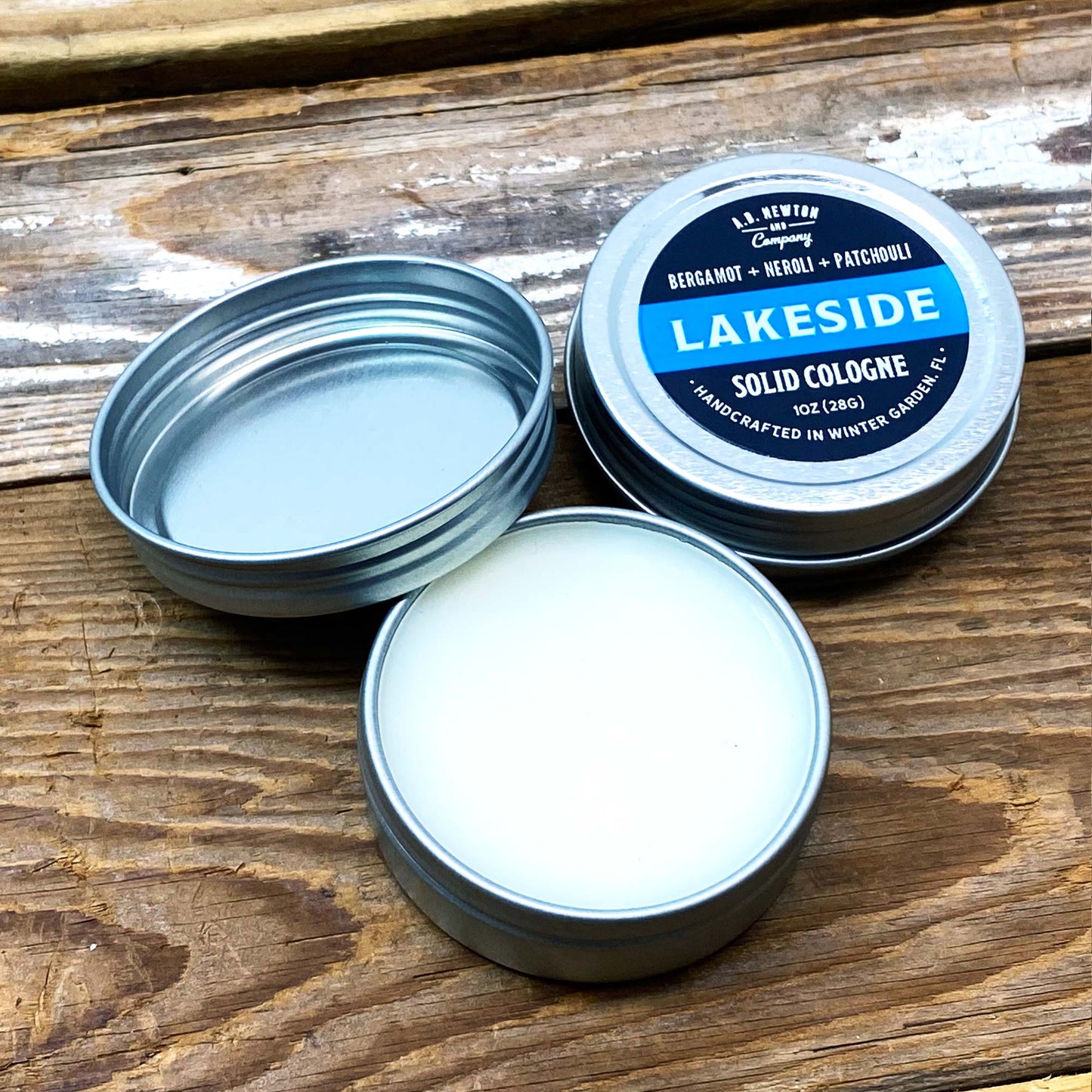 Lakeside Handcrafted All Natural Solid Cologne 1oz