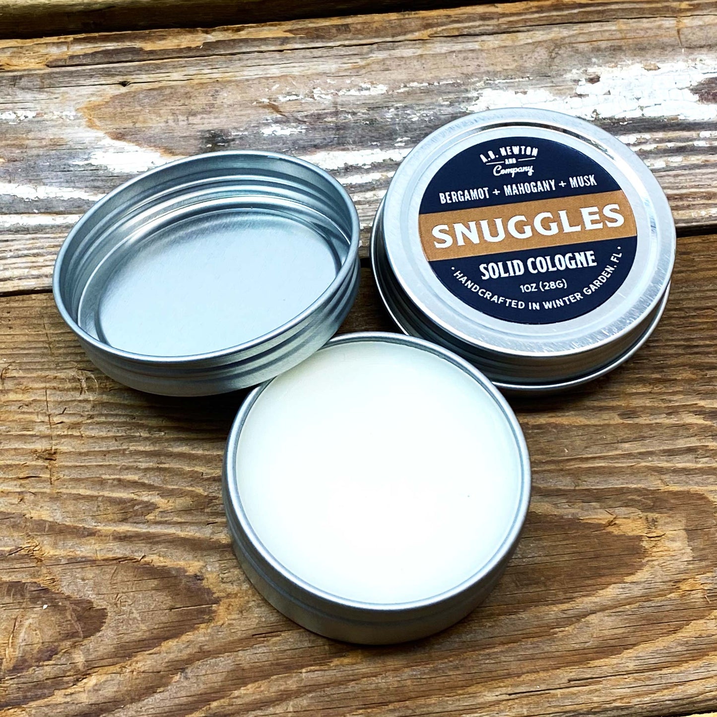 Snuggles Handcrafted All Natural Solid Cologne 1oz