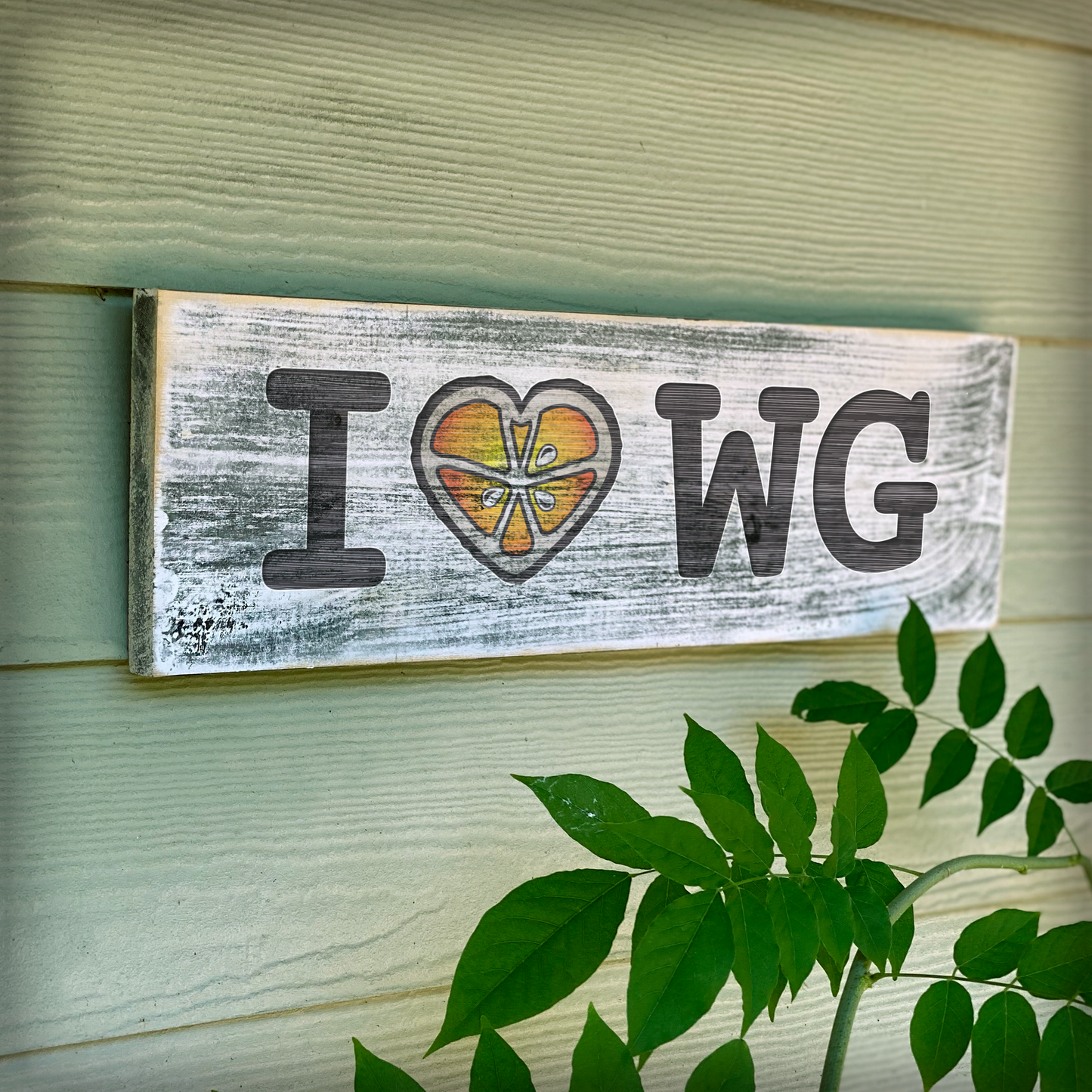 I Heart Winter Garden - Handcrafted Artisan Wood Sign