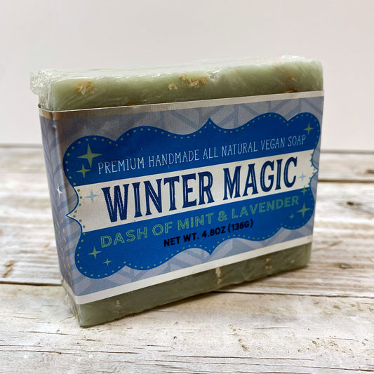 Winter Magic Bar of Soap | Handmade Premium Vegan Soap