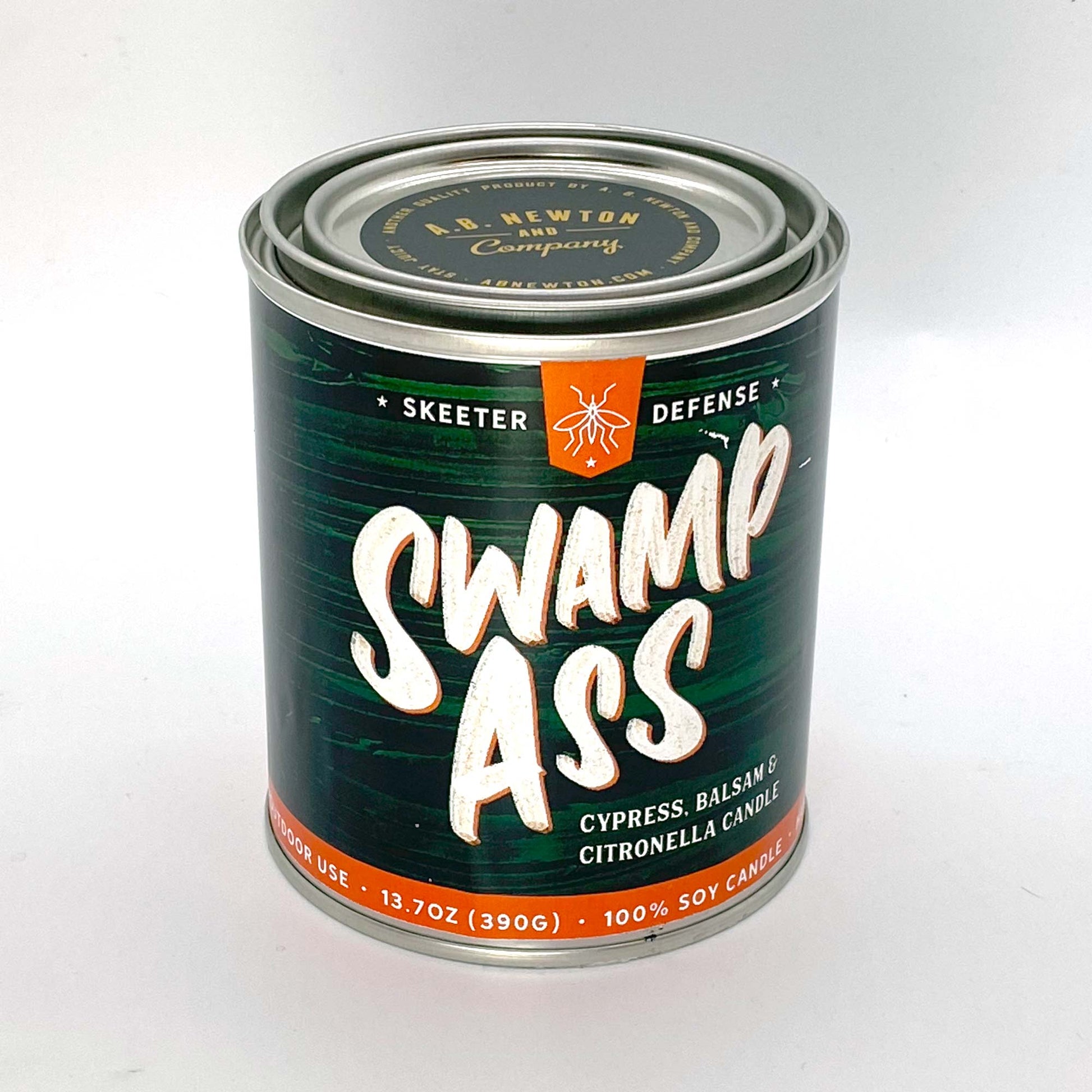 Swamp Ass Goods Outdoor Citronella Scented Soy Candle - A. B. Newton and Company