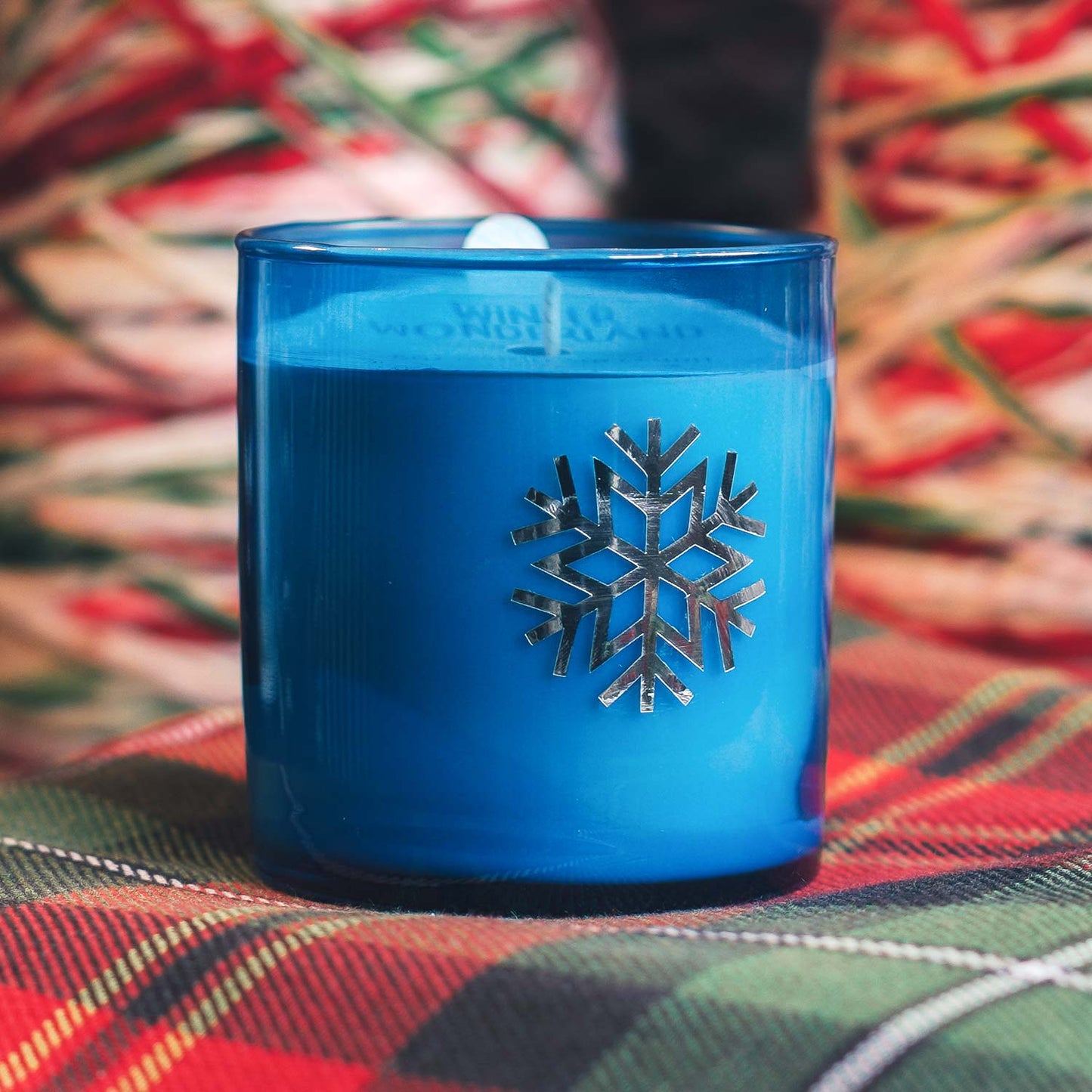 Winter Wonderland Cool Peppermint Scented 8oz Soy Candle | Limited Edition