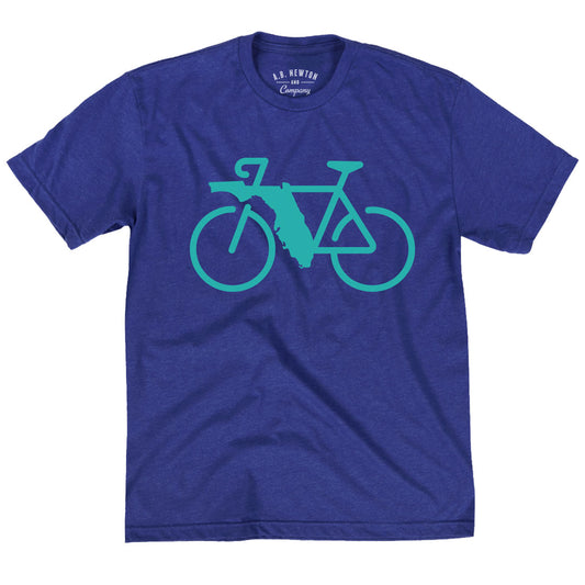 Florida Rides Royal Blue Shirt -  Unisex - A. B. Newton and Company