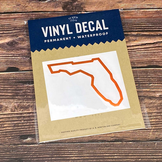 Florida State Graphic Vinyl Decal