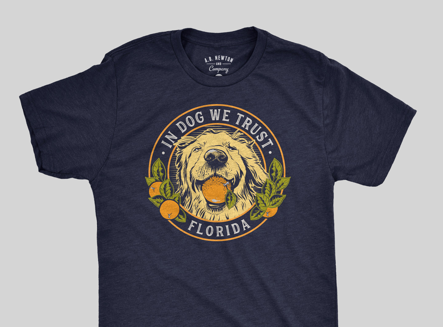 In Dog We Trust | Adorable Florida Dog T-Shirt
