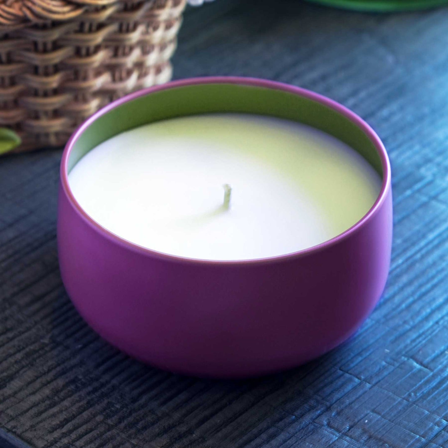 Spring Fever 5.5oz Soy Candle | Luxe Pastel Metal Tin Candle