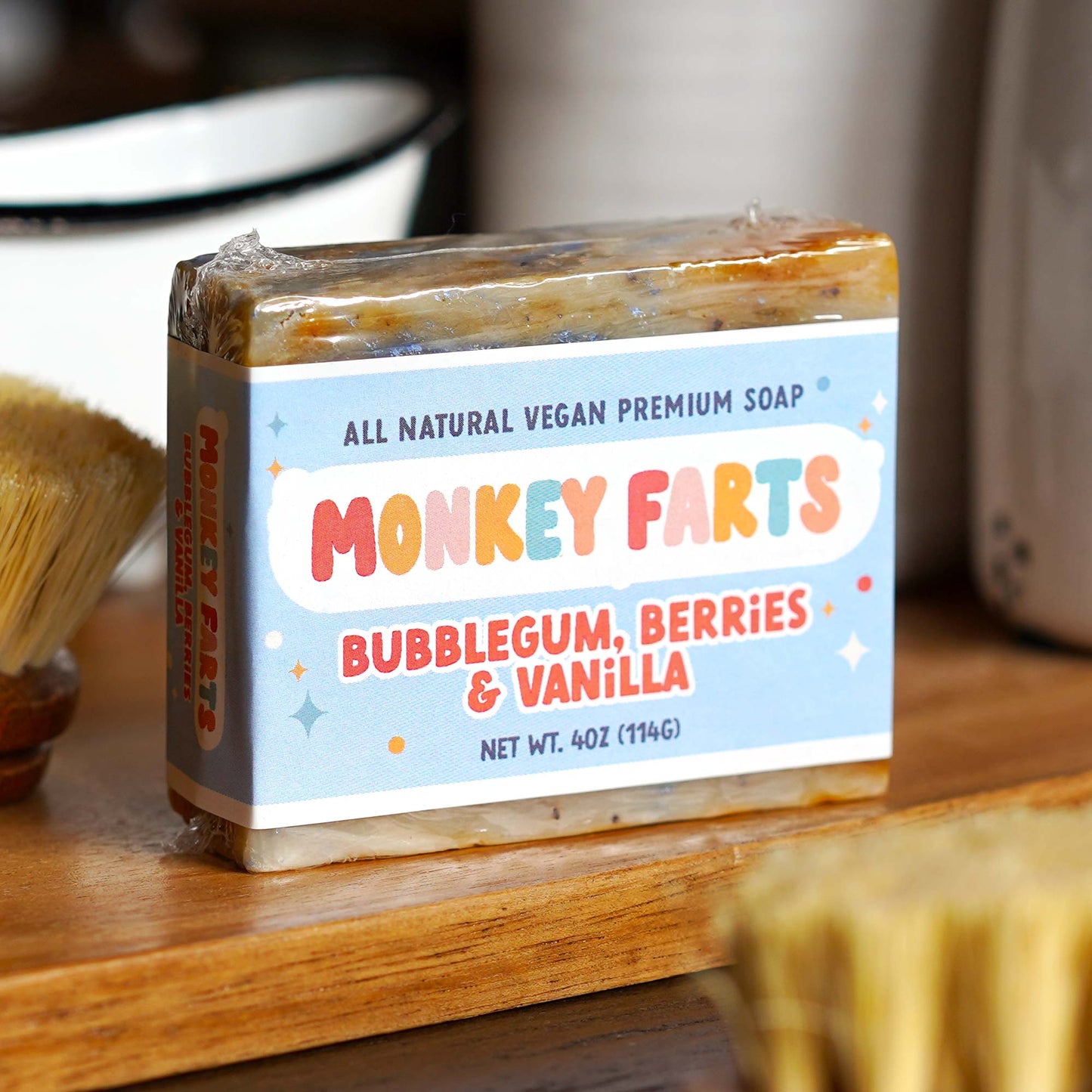 Monkey Farts All Natural Handmade Premium Vegan Soap