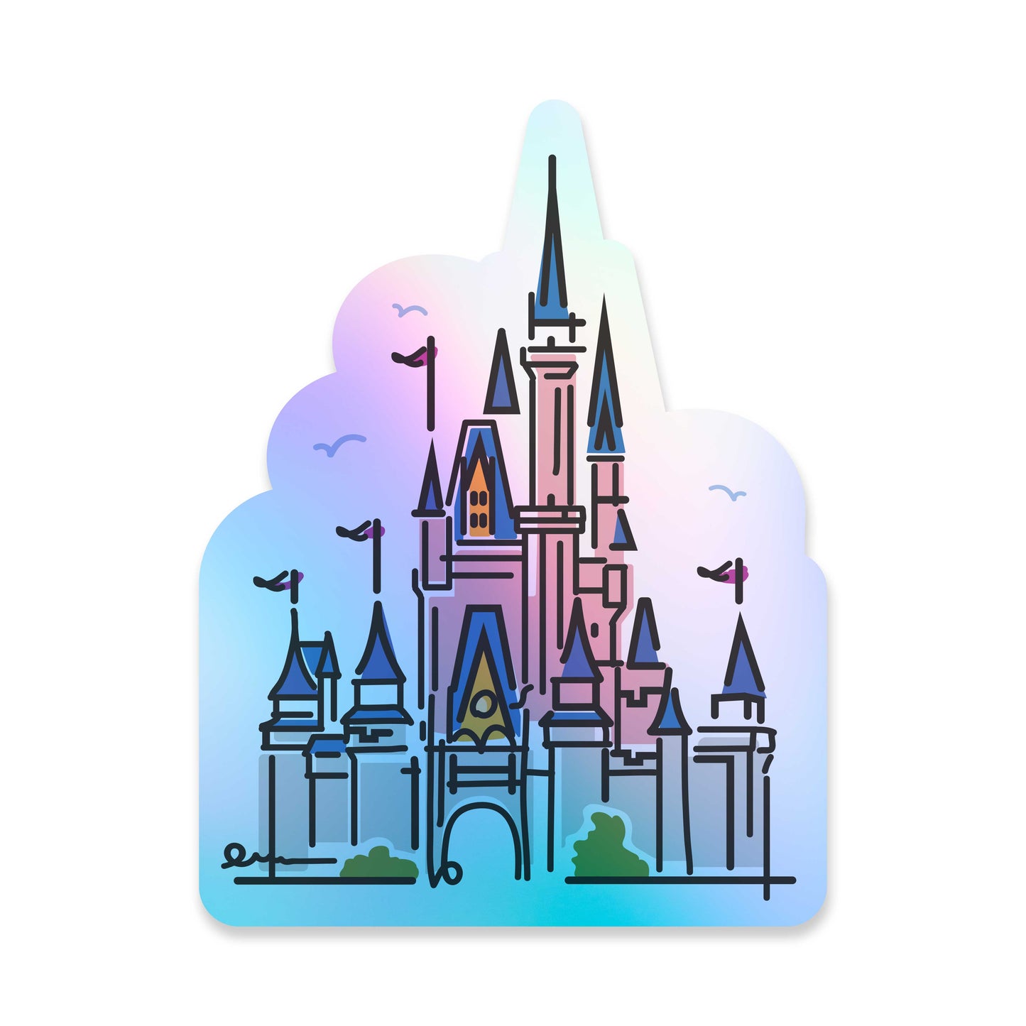 Holographic Princess Castle | Theme Park Series