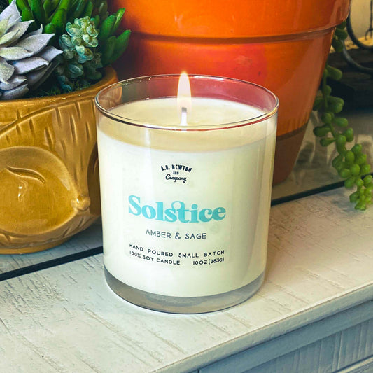 Solstice Soy Candle Hand Poured