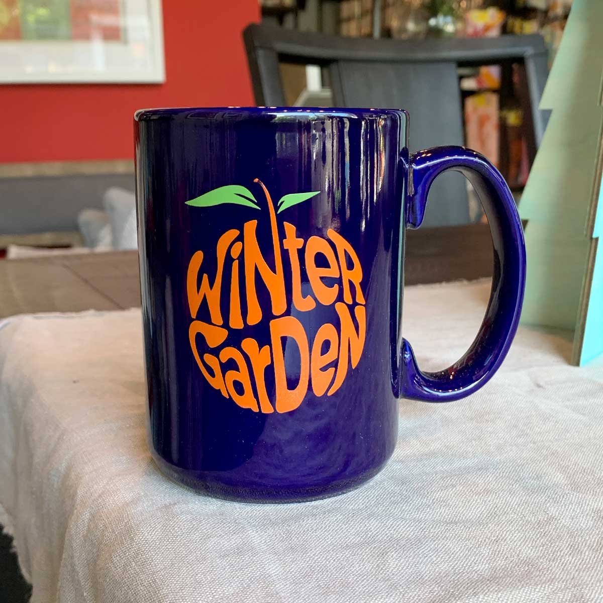 Winter Garden Orange Coffee Mug - A. B. Newton and Company